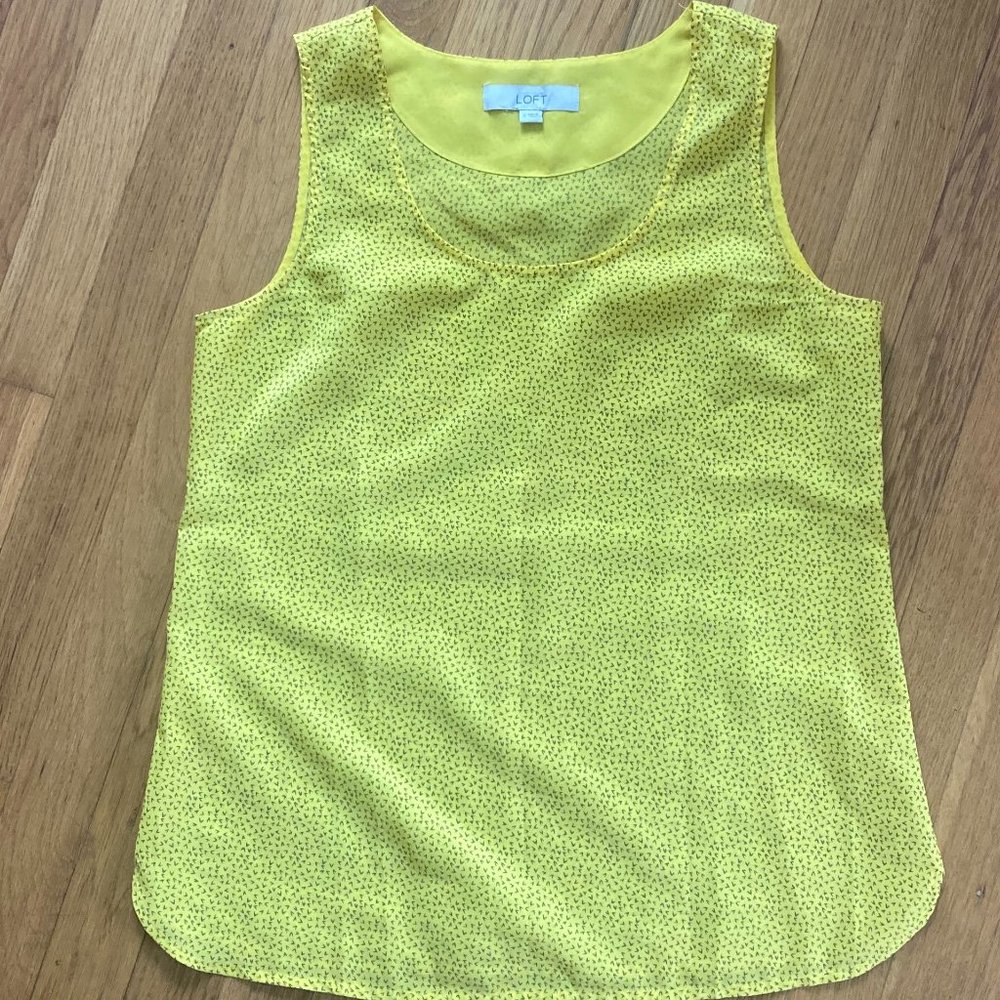 Fun Yellow Loft Tank Top